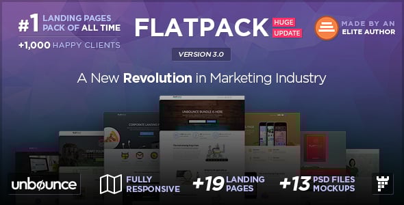 FLATPACK - Multipurpose Unbounce Pack