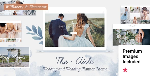 The Aisle - Elegant Wedding WordPress Theme