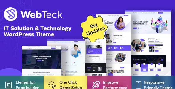 Webteck – IT Solution and AI Technology WordPress Theme