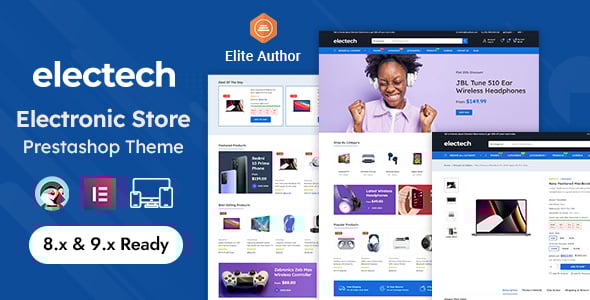 Electech - Electronics Mega Store Prestashop Responsive Theme