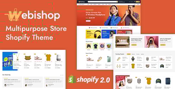 Webishop - Multipurpose Shopify 2.0 Responsive Theme