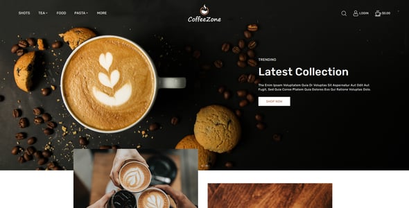 CoffeeZone - Cafe & Coffee OpenCart Shop