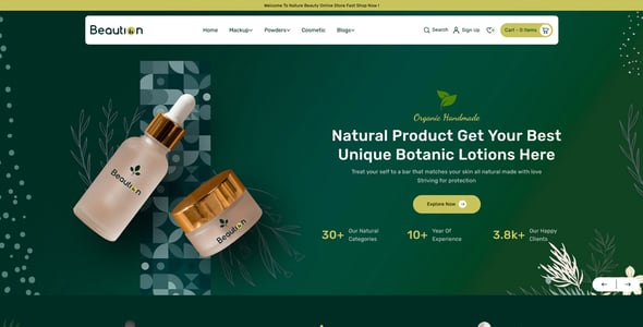 Beaution - Beauty & Cosmetics Shopify 2.0 Theme