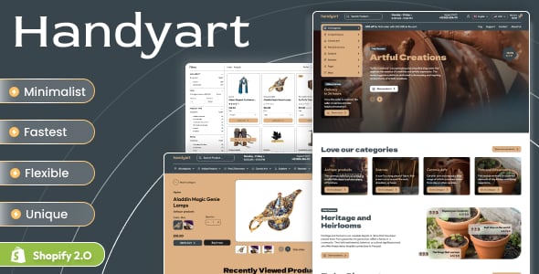 Handyart - Art & Handmade Shop Shopify OS 2.0