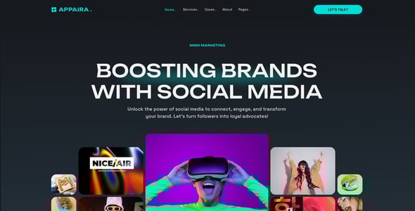 Appaira – Digital Marketing Template for Sketch