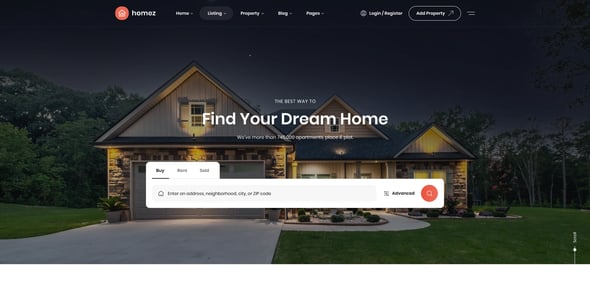 Homez - Real Estate Figma Template