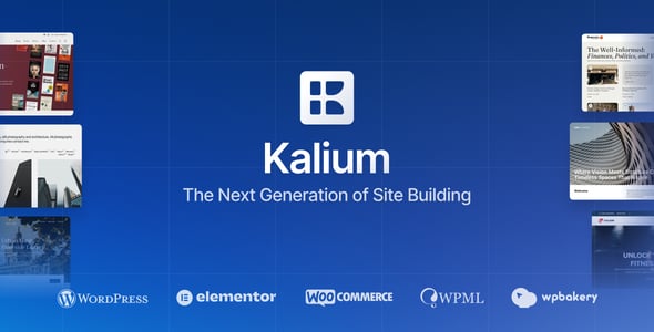 Kalium 3 | Creative WordPress & WooCommerce Theme