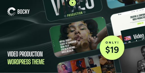 Bocky - Video Production WordPress Theme