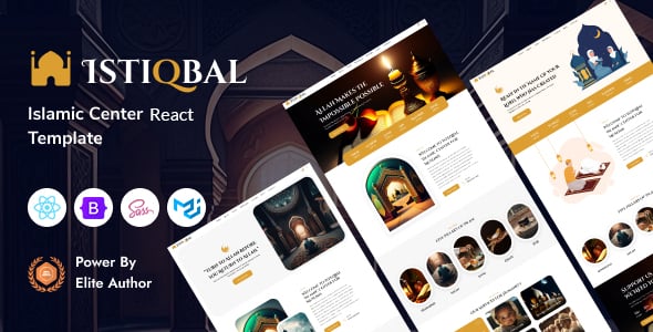 Istiqbal | Islamic Centre & Mosque React Template