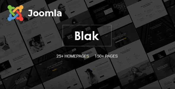 Blak - Responsive MultiPurpose Joomla Website Template