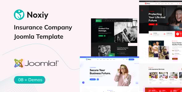 Noxiy - Insurance Company Joomla Template
