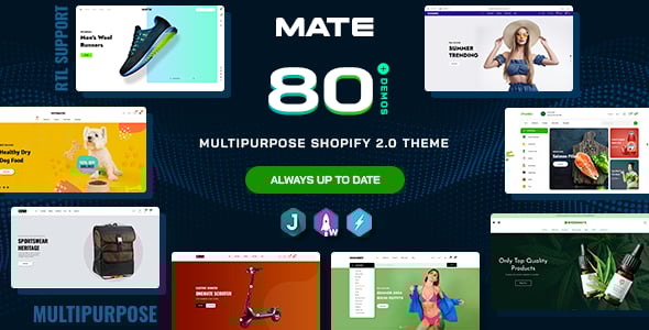 Mate - Multipurpose Shopify 2.0 Theme