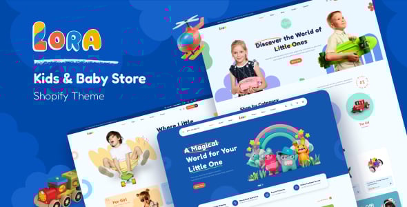 Ap Lora - Kids Toy Store Shopify Theme