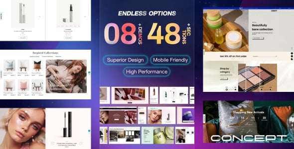 Concept - Sleek, Optimal Shopify Theme OS 2.0