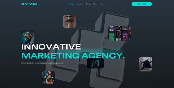 Appaira – Digital Marketing Template for Sketch