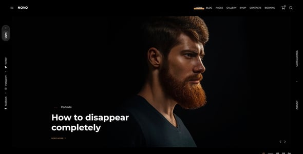 Novo - Photography WordPress