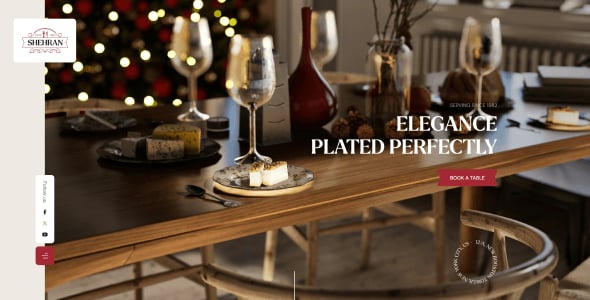 Shehran - Restaurant WordPress Theme