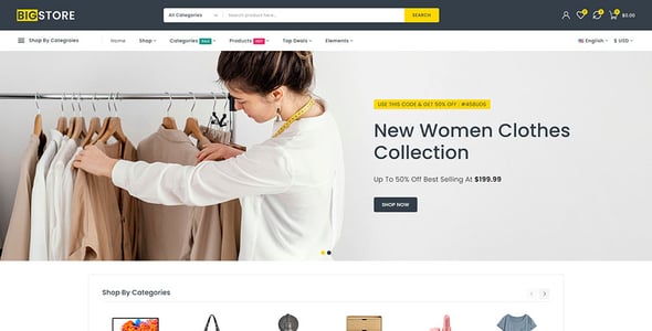 Bigstore - Online Mega Store Prestashop Responsive Theme