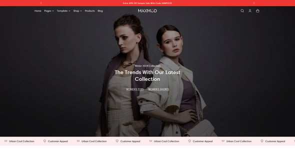 Maxmod - Multipurpose Shopify 2.0 Theme