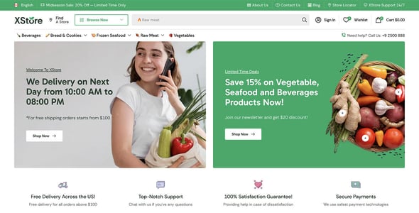 XStore | Multipurpose WooCommerce Theme