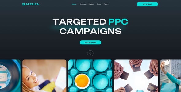 Appaira – Digital Marketing Template for Sketch