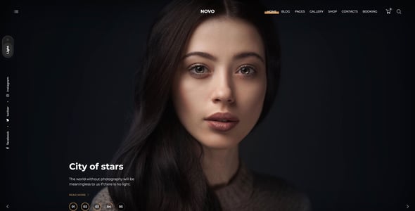 Novo - Photography WordPress