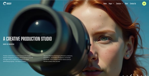 Bocky - Video Production WordPress Theme