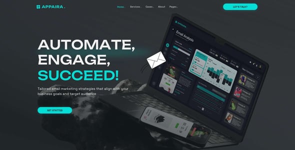 Appaira – Digital Marketing Template for Sketch