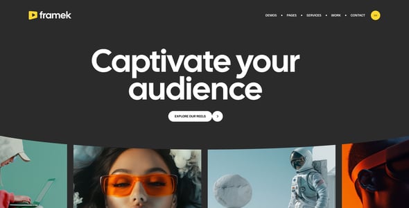 Framek - Video Production WordPress Theme