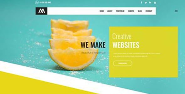 MegaOne - One Page Parallax