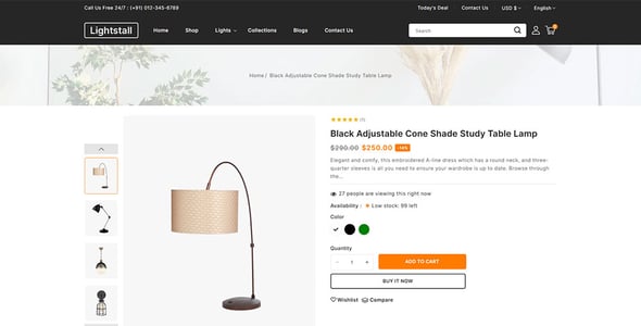 Lightstall - Light Decor Shopify 2.0 Responsive Theme