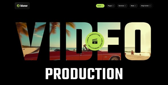 Blunor – Creative Agency WordPress Theme