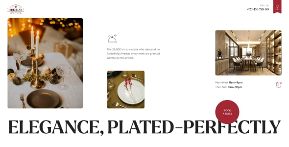 Shehran - Restaurant WordPress Theme