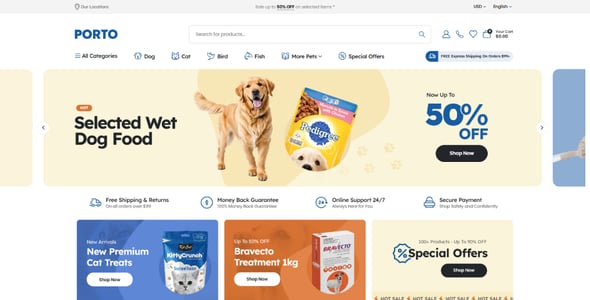 Porto | Multipurpose & WooCommerce Theme