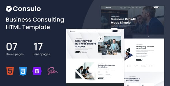 Consulo - Business Consulting Bootstrap 5 HTML Template