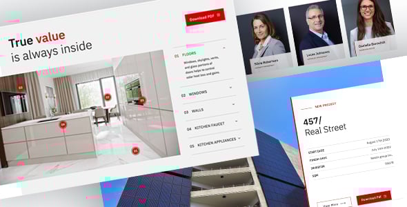 Nestin - Real Estate & Single Property WordPress Theme