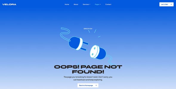 Velora - Creative Agency & Portfolio Elementor Template Kit