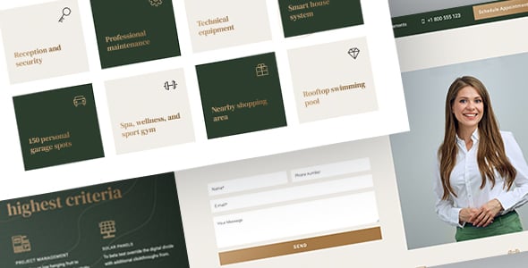 Nestin - Real Estate & Single Property WordPress Theme