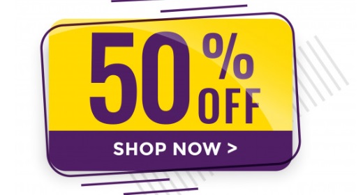 May Sale 50% Discount