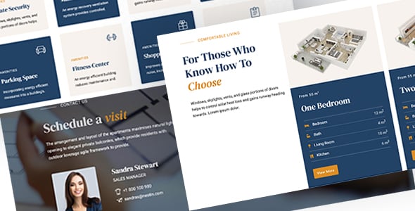 Nestin - Real Estate & Single Property WordPress Theme