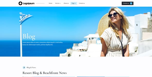 Zilong - Luxury Villa & Resort Elementor Template Kit