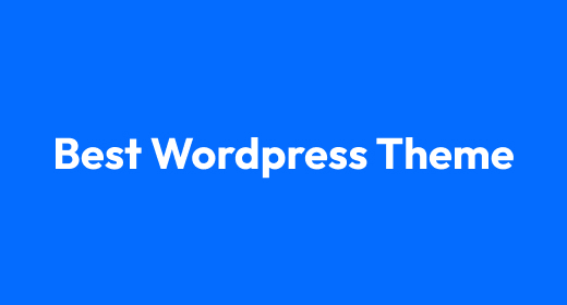 Best Selling Wordpress Theme