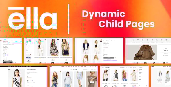 Ella - Multipurpose Shopify Theme OS 3.0 (Theme Block)