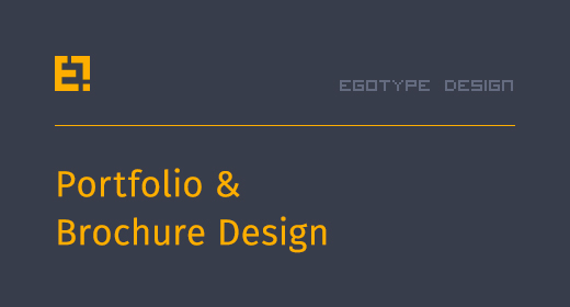 Egotype Portfolio Designs