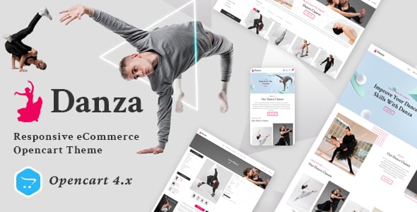Danza - Responsive OpenCart 4 Theme