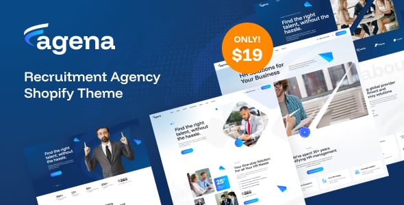 Ap Agena - Recruitment Agency Shopify Theme