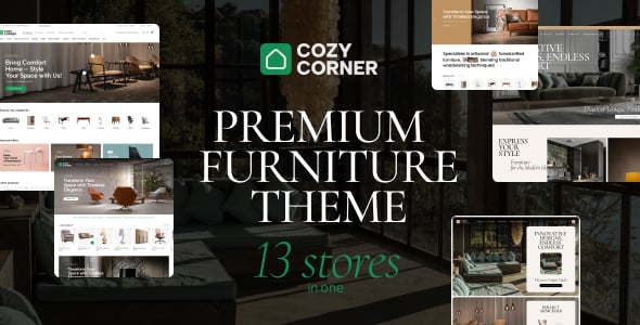 CozyCorner - Furniture WooCommerce WordPress Theme
