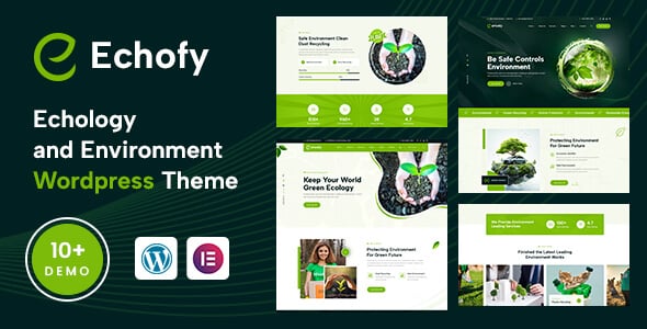 Echofy - Environment, Ecology Solar & Nonprofit WordPress Theme