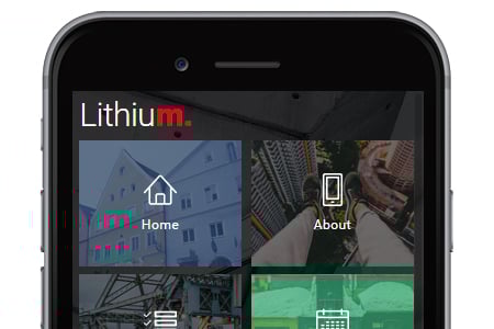 Lithium - Responsive Mobile Template
