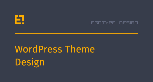 Egotype Wordpress Themes